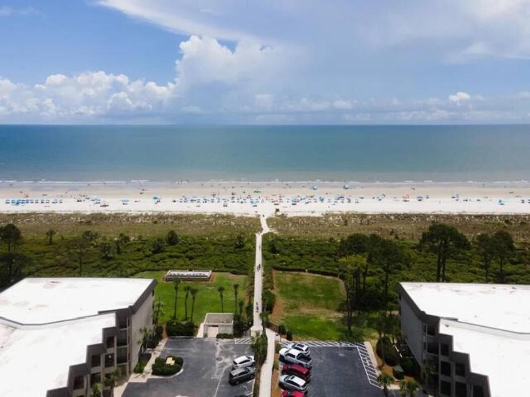 Coastal Getaway Oceanview Condo in Hilton Head هيلتون رئيس جزيرة المظهر الخارجي الصورة